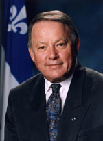 Pour en savoir plus sur l'Honorable Bernard Landry, Premier ministre du Québec cliquez sur sa photo !